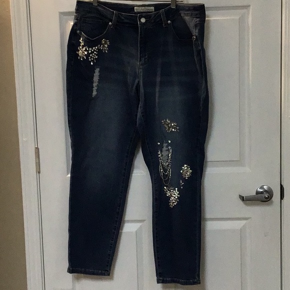 Women’s Denim Jeans Size 18 - Picture 1 of 8